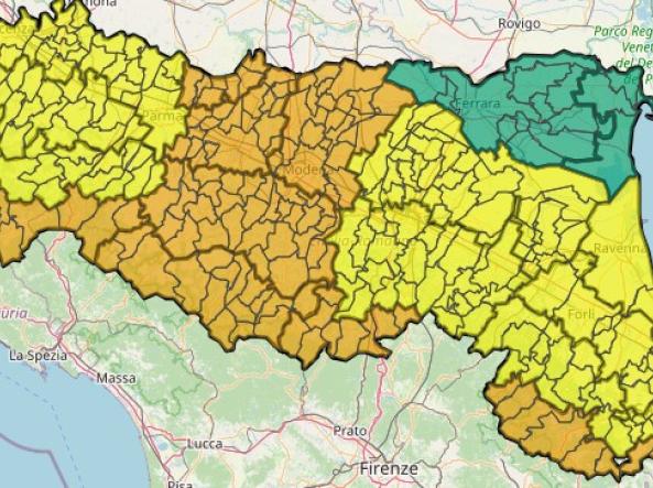 Meteo Pasquetta con la pioggia in Emilia Romagna scatta l