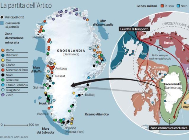 Quanto costerebbe la Groenlandia a Trump? I giacimenti di gas e minerali, il «valore immobiliare» e il precedente della Louisiana
