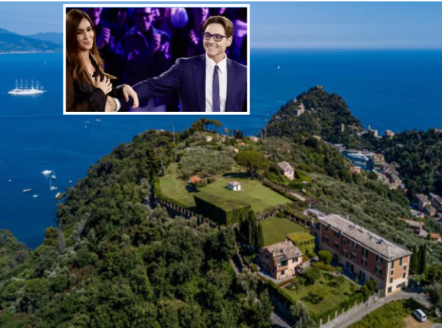 Pier Silvio Berlusconi a Portofino: il trasloco con la famiglia a Villa San Sebastiano