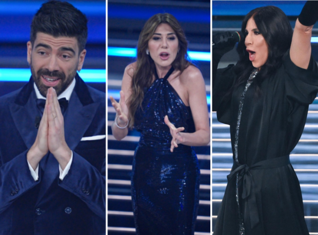 Le pagelle della terza serata di Sanremo 2026live: Irina Shayksiamo tornati ai tempi delle vallette mute (voto 5); Renga non è ancora uscito dalla palude (5,5)