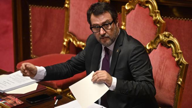 Il question time al Senato con il ministro Salvini in diretta