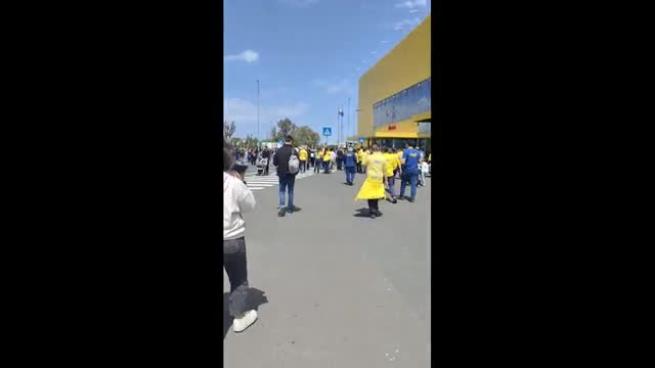 Terremoto a Catania, evacuata l'Ikea