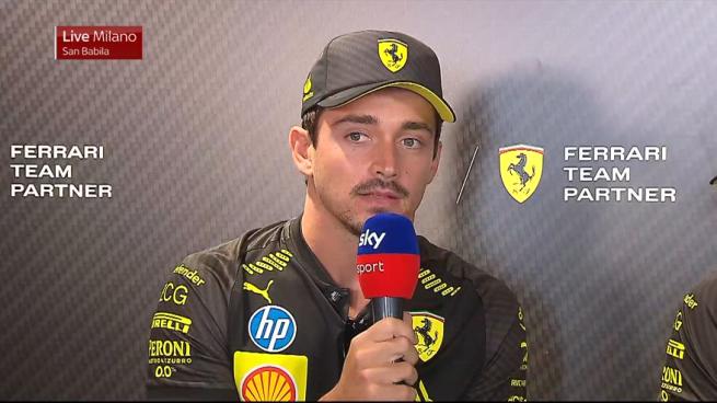 Leclerc: «Proveremo a vincere a Monza anche con la spinta di tifosi»