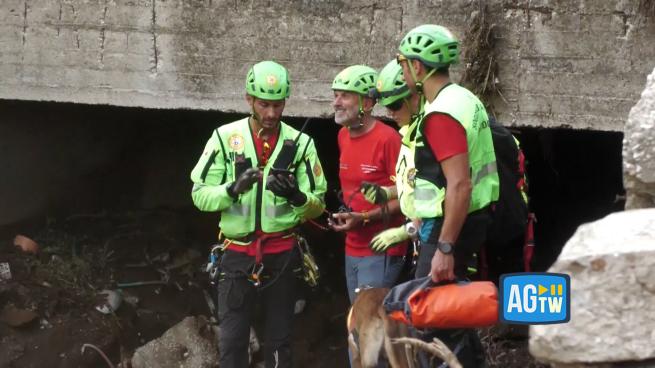 Frane nel casertano, il capo stazione del soccorso alpino: «Non siamo riusciti ad individuare le vittime»