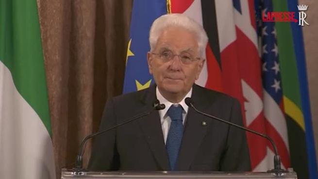 Mattarella: «Parlamenti del G7 tutelino le libertà dei popoli»