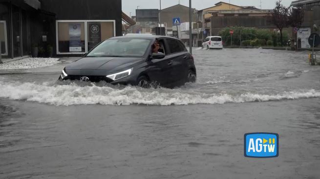 Allagamenti e trombe d'aria in Versilia