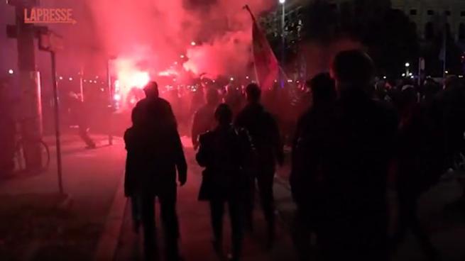 Austria, manifestanti in piazza a Vienna contro l'estrema destra