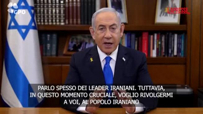 Netanyahu agli iraniani: «Israele è con voi, presto sarete liberi»