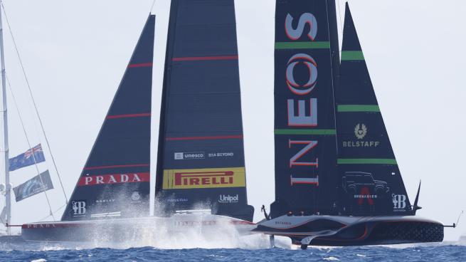 Luna Rossa battuta da Britannia per 4-7: i momenti più emozionanti della gara