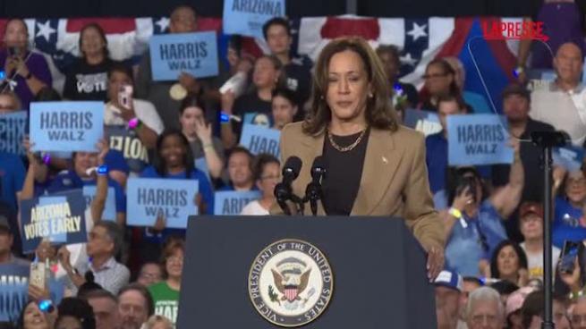 Kamala Harris contro Trump: «Negare un altro dibattito è una mossa debole»