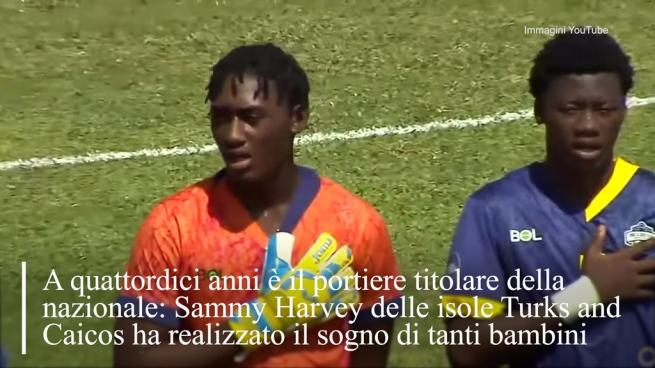 Calcio, a 14 anni debutta in Nazionale: Sammy Harvey, il baby portiere prodigio