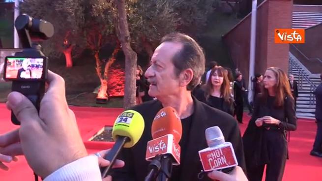 Festa del Cinema, Rocco Papaleo: «Ero interista, ora sono romanista»