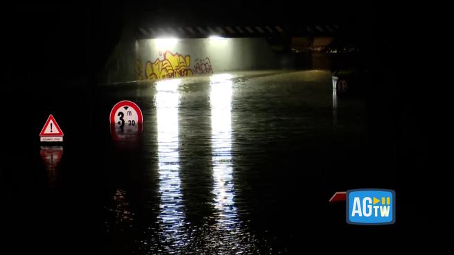 Cesenatico allagata: «Mai visto nulla del genere»