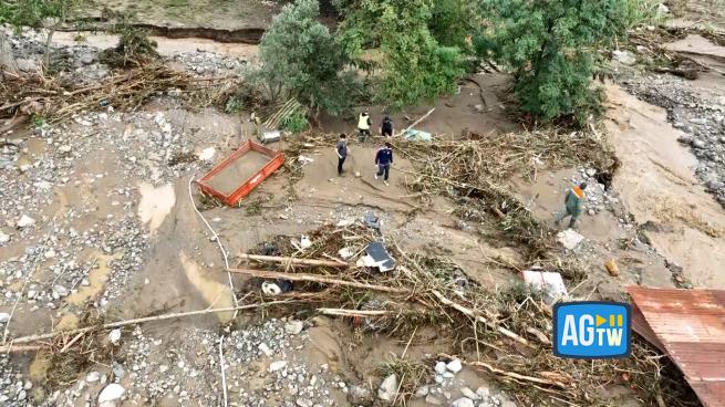 Maltempo in Calabria, crolla un ponte nella provincia di Catanzaro: isolato il comune di San Pietro a Maida