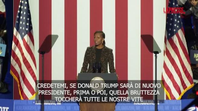 Michelle Obama: «Trump si dimenticherà di voi quando entrerà alla Casa Bianca»