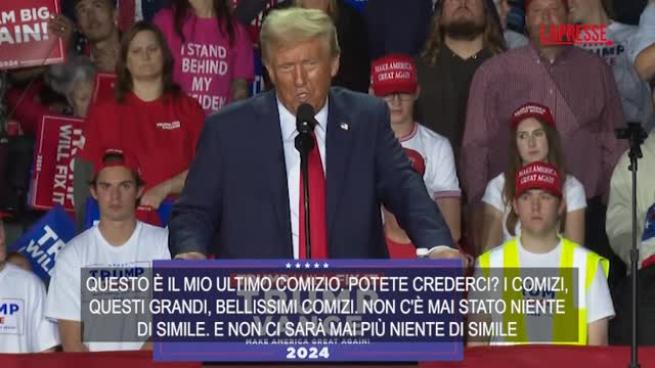 Trump: «Joe e Kamala hanno rovinato tutto, io lo rimetterò a posto»