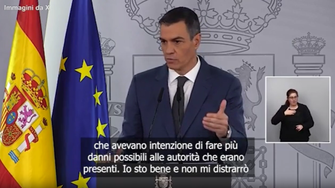 La denuncia di Sanchez: l'aggressione a Valencia imputabile a «ultrà perfettamente organizzati»