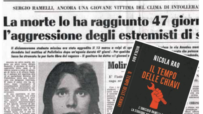 La morte di Sergio Ramelli in un libro, La Russa: «I giovani di destra non strumentalizzino la memoria»