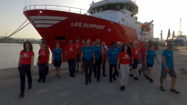 Emergency, così i visori 3D della nave Life Support aiutano a trovare i naufraghi nel Mediterraneo