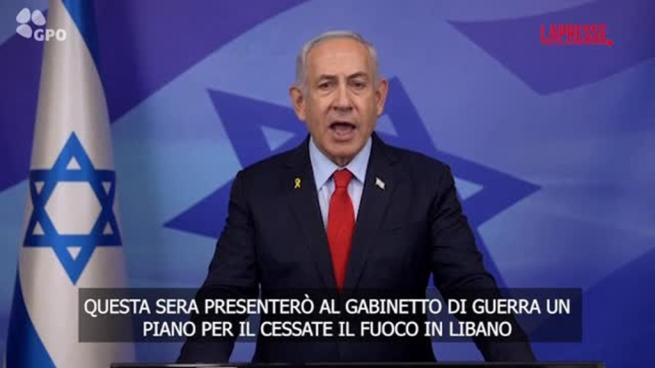 Medioriente, Netanyahu annuncia il suo ok alla tregua in Libano