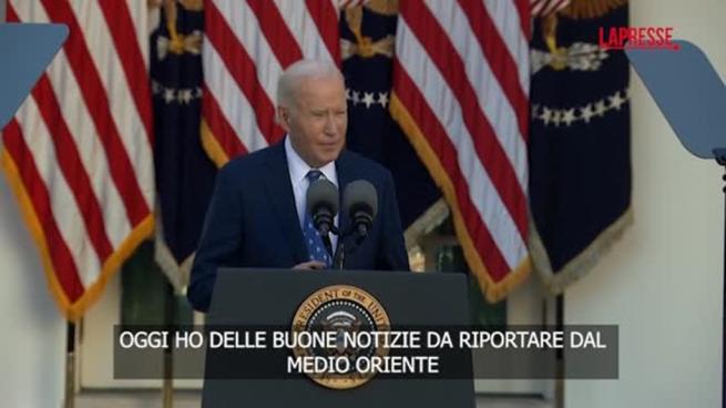 Biden sulla tregua: «Hezbollah non minaccerà più la sicurezza di Israele»