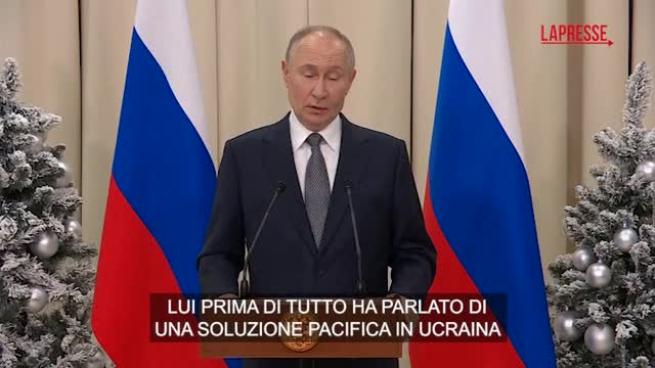 L’annuncio di Putin: «Col premier slovacco abbiamo parlato di un accordo di pace in Ucraina»