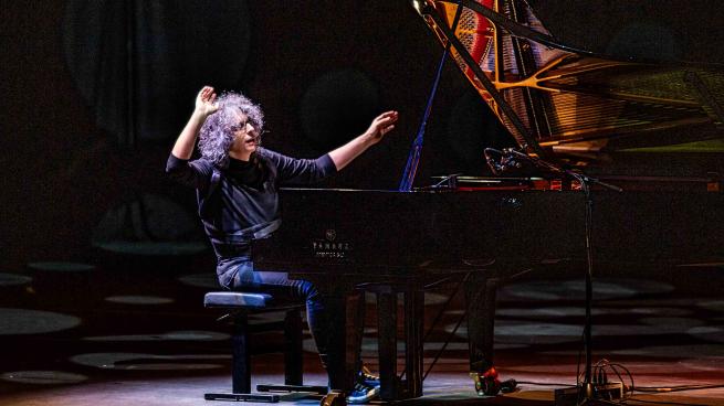 Giovanni Allevi, sold out ieri all'Auditorium per il live intitolato "Piano solo tour 2024"