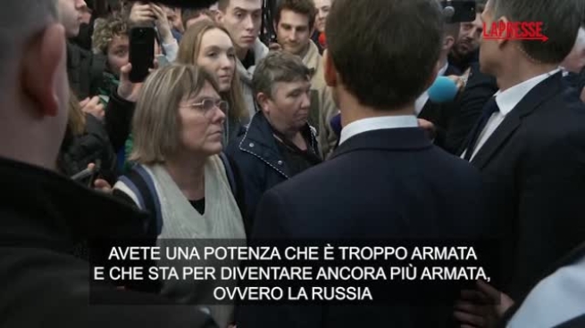 Macron: «Non sappiamo dove si fermerà la Russia, dobbiamo attrezzarci»