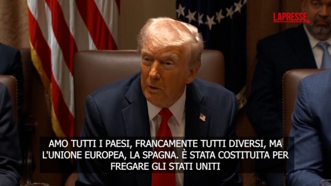 Trump: «Abbiamo deciso, imporremo all'Ue dazi al 25%»