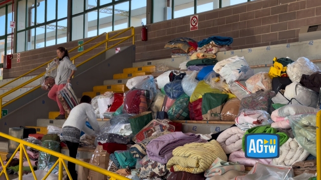 L'alluvione nella provincia di Gorizia: le immagini della palestra a Romans d’Isonzo che ha accolto centinaia di sfollati