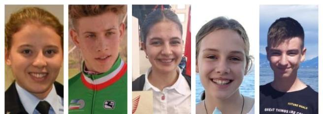 I cinque giovani veneti Alfieri della Repubblica, solidali e coraggiosi