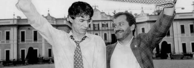 Umberto Bossi con Bobo Maroni, amico da sempre