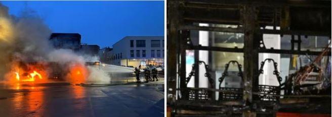 Svizzera, autobus prende fuoco a Kerzers: «Diversi morti e feriti»