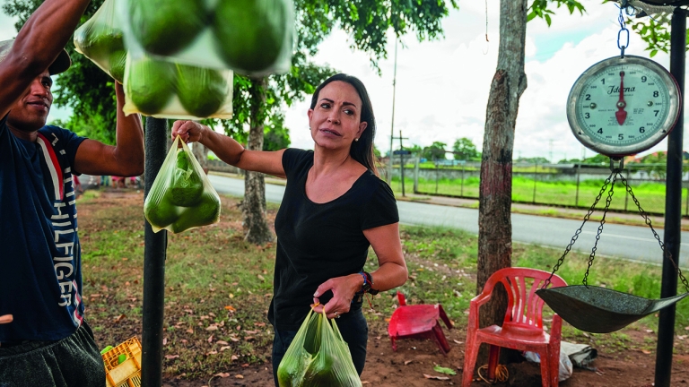 María Corina Machado: «La sconfitta di Maduro? Mai stata così vicina»