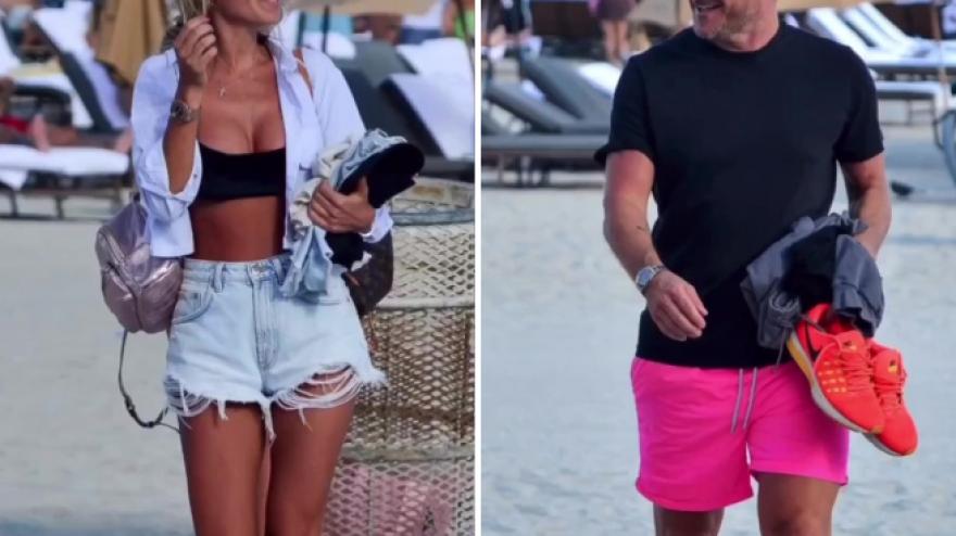 Francesco Totti E Noemi Bocchi Insieme In Spiaggia A Miami Corriere TV