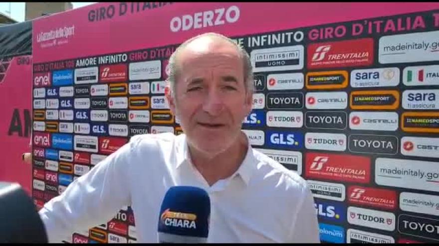 Giro d'Italia, Luca Zaia: «Ottime squadre e un pubblico fenomenale»