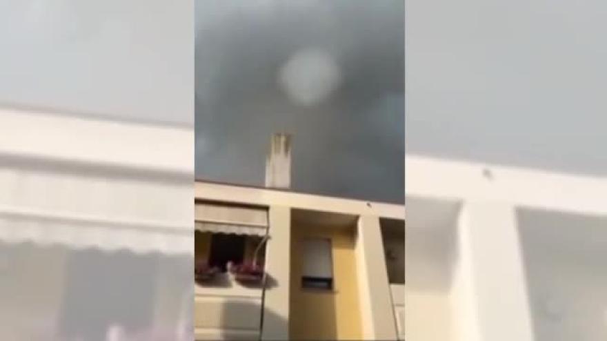 Padova, un tornado sull'abitato di Borgoricco: le immagini