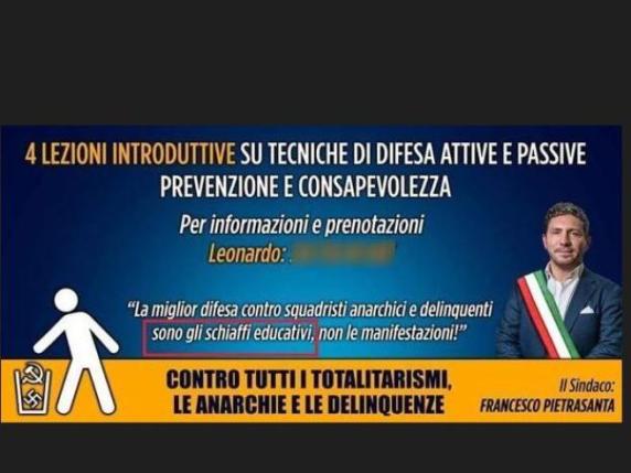 Li Ho Presi O Gli Ho Presi Il sindaco leghista di Quarona: «Gli schiaffi educativi agli anarchici