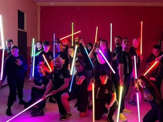 Galaxy Blades a Bergamo, a scuola di Star Wars tra spade laser e duelli Jedi contro Sith. Sognando le Olimpiadi