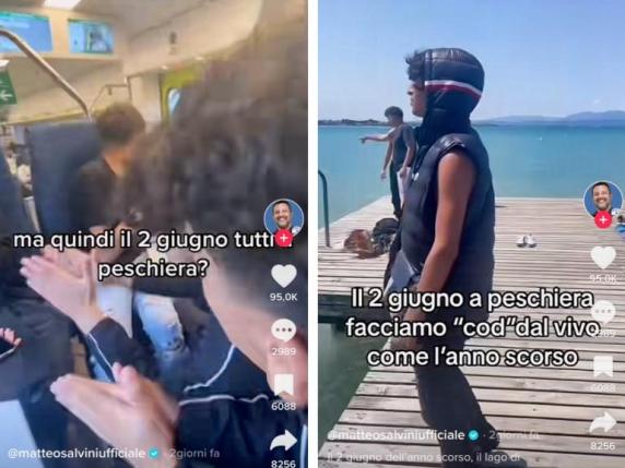 Salvini e il popolo dei «maranza»: è sfida sul 2 giugno a Peschiera