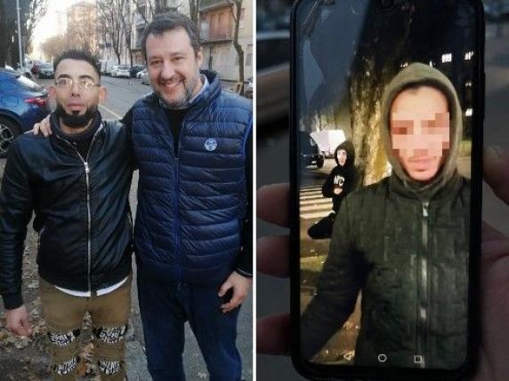 Rapina al figlio di Salvini, «Mimmo» il barbiere che incastrato gli autori: «Matteo? È venuto a ringraziarmi con una torta»