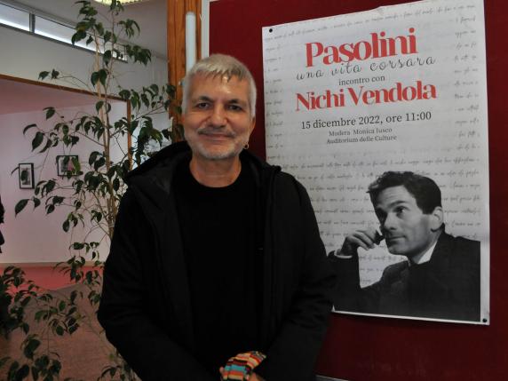 Pasolini spiegato da Nichi Vendolaall’istituto Salvemini di Bari