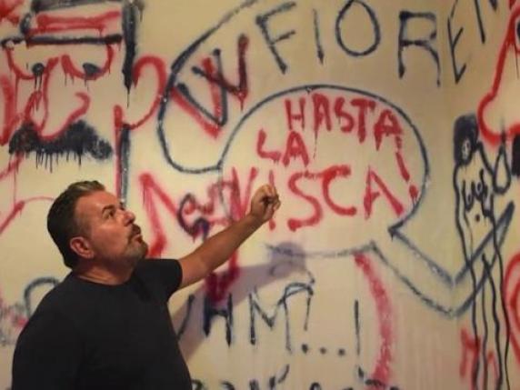 Andrea Pazienza, parla il professore del murale scoperto dopo 50 anni: «Paz mi dipingeva come un nazista»