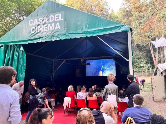 La  “Casa del Cinema”   allestita sul Faito per il Doc Festival