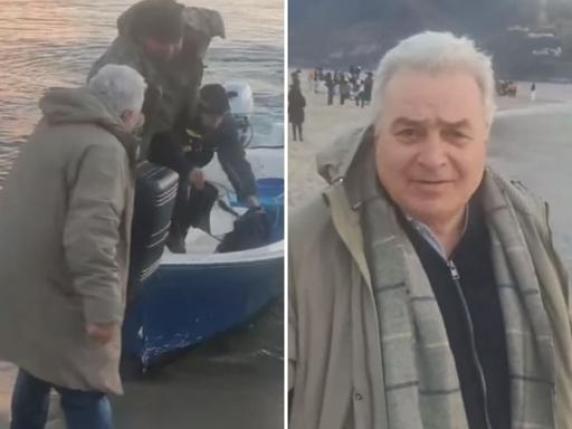 Angelo Giorgianni, l’ex magistrato no-vax che ha attraversato lo Stretto di Messina su una barca di pescatori