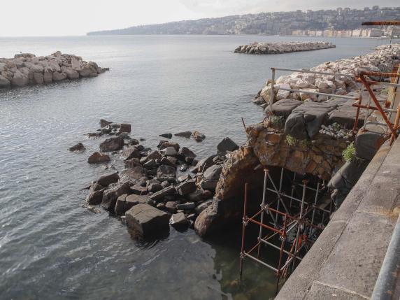Arco borbonico, il sottosegretario Orrico: «Ora ricostruzione rapida»