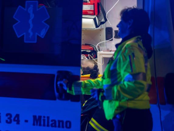 Foto  LaPresse 06-03-2023 Milano, Italia - Cronaca - Rapina con feriti in Viale Brianza  March 6, 2023 Milan, Italy - News - Robbery with wounded in Viale Brianza
