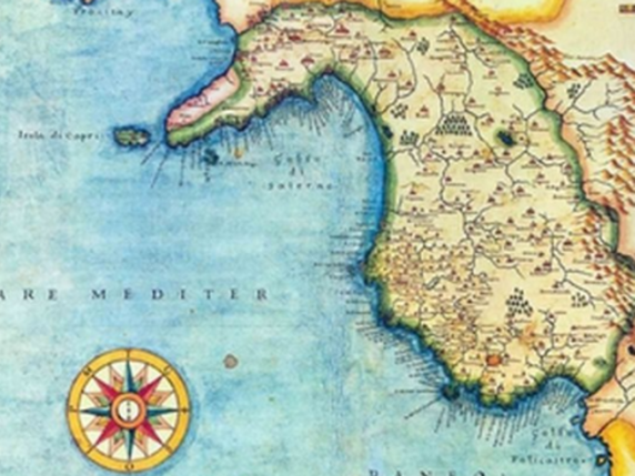 Capri era un’isola salernitana:la verità in una mappa del 1590