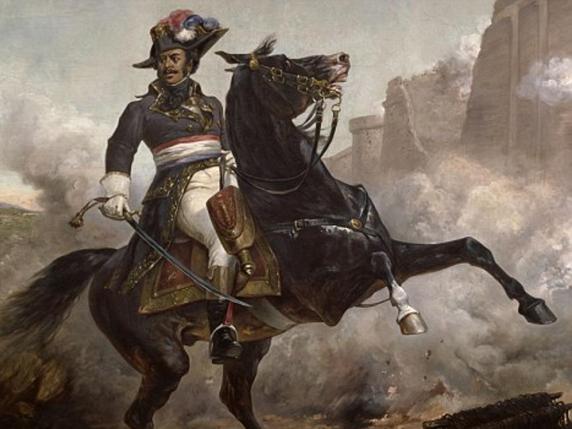 Il generale Thomas-Alexandre Dumas in un dipinto di Oliver Pichat