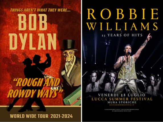 Lucca Summer Festival 2023, da Bob Dylan a Robbie Williams: tutti i concerti in cartellone